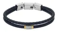 Produktbild: Fossil Lederarmband Multi-Row Leather Bracelet, aus echtem Leder