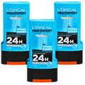 Produktbild: 3x 250ml Loreal Men Expert Hydra Power Mountain Water Duschgel 24H Männerduft