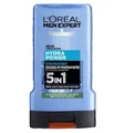 Produktbild: 19,87€/L- 6x L'Oreal Men Expert Duschgel 5in1 mit Bergwasser- Hydra Power -250ml