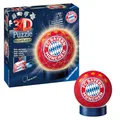 Produktbild: Ravensburger 3D Puzzle 12177 - Nachtlicht Puzzle-Ball FC Bayern München - ab 6 Jahren, LED Nachttischlampe mit Klatsch-Schalter