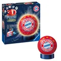 Produktbild: Ravensburger 3D Puzzle Nachtlicht Ball FC Bayern München 72 Teile OVP