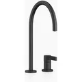 Produktbild: Dornbracht TARA ULTRA Zweilochbatterie mit Einzelrosetten, Ausladung 241mm, 32815875-33, Farbe: Schwarz Matt