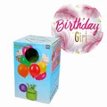 Produktbild: Heliumflasche 0,14m³ für bis zu 20 Ballons inkl. Folienballon Birthday Girl #7