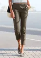 Produktbild: Vivance Chinohose (mit Gürtel in Lederoptik) in klassischer Basic-Form, Stoffhose, Business-Look