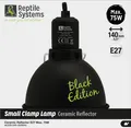 Produktbild: Reptile Systems Klemmleuchte mit Reflektor, Black Edition - S (Ø 140mm)