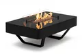 Produktbild: PLANIKA Rio Table - Kaffeetisch mit LPG - Feuerstelle, schwarz, tragbar, für den Garten und die Terrasse