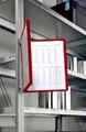 Produktbild: Durable Magnet-Wandhalter-Set Vario Wall, inkl. 5 Tafeln, rot 167404
