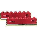 Produktbild: Mushkin DIMM 64 GB DDR4-2800 (2x 32 GB) Dual-Kit, Arbeitsspeicher, rot