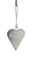 Produktbild: Deko-Impression Dekohänger Zauberhaftes Herz Deko-Hänger Herzhänger Alu massiv ca 15 cm (1 St)