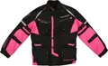 Produktbild: Modeka Tourex II, Textiljacke Kinder - Schwarz/Pink - 128 083251-419-128