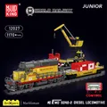 Produktbild: Mould King 12027 Zug SD40-2 Diesel Lokomotivzug EMD Neu OVP Klemmbausteine