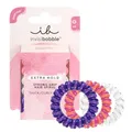 Produktbild: invisibobble Original Haargummi EXTRA CARE Twirl Boss | Spiral-Haargummi Set Lila & Rot Besonders sanft zum Haar | Gegen Haarbruch und Spliss | Ohne Abdruck | 6 Stück