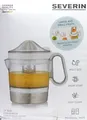 Produktbild: Severin Saftpresse Elektrische Zitruspresse