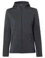 Produktbild: VAUDE Damen Fleecejacke Idris Fleece Hoody, angenehm warm, schnelltrocknend, atmungsaktiv, phantom black, 38