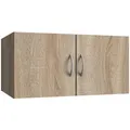 Produktbild: Xora Aufsatzschrank, Eiche, Kunststoff, 80x40x54 cm, BQ - Bündnis für Qualität, Made in Germany, DIN EN ISO 9001, Waschküche, Mehrzweckschränke