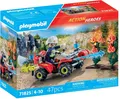 Produktbild: Playmobil 71825 Feuerwehr Quad löscht Heckenbrand