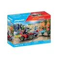 Produktbild: PLAYMOBIL® 71825 Act!on Heroes Feuerwehr Quad löscht Heckenbrand