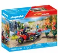 Produktbild: PLAYMOBIL Action Heroes Feuerwehr Quad löscht Heckenbrand 71825