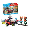 Produktbild: Playmobil Action Heroes 71825 Feuerwehr Quad löscht Heckenbrand  NEU/OVP