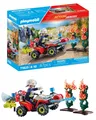 Produktbild: PLAYMOBIL   Action Heroes   Brandweerquad blust hegbrand   Brandweerauto   Speel