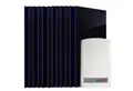 Produktbild: SUNNIVA Solaranlage 6.0 kW, Monokristallin, (12x 500 W Solarmodule Fullblack Bifacial, Wechselrichter SolarEdge SE6K (3-phasig)