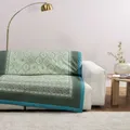 Produktbild: Bassetti Plaid | HANBURY V1 grün | 135/190 cm, kuschelig weich!