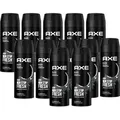 Produktbild: Axe Black 12 x 150 ml Deospray Deodorant Deo Spray Bodyspray Deodorant Spray Deo neues Design Set