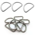 Produktbild: CL-Link 30 Stück Metall D Ringe Schnalle 32mm D-Ringe Stahl D-Ringe Halbringe...