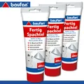 Produktbild: Baufan 3 x 400 g Fertigspachtel Gebrauchsfertig Faserverstärkt innen & außen