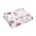 Produktbild: Miracle Baby Musselin Babydecke Sommer für Babys Kinder dünne atmungsaktive Sommerdecke Puckdecke Baumwolle Mädchen Junge 115x150cm