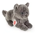 Produktbild: Teddy Hermann 91831 Kartäuser Katze liegend 20 cm, Kuscheltier mit idealem Recyclinganteil (Füllmaterial)