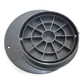 Produktbild: Profi Schachtabdeckung 75kN 7,5T DN400 Kanaldeckel Schachtdeckel KG Rohr A15 aber bis 7,5T