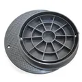Produktbild: Profi Schachtabdeckung 75kN 7,5T DN400 Kanaldeckel Schachtdeckel KG Rohr A15