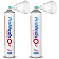 Produktbild: 2x Tragbarer Sauerstoffinhalator 99,4% 12L Inhalationsgerät PR-994 ProMedix
