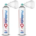 Produktbild: 2x Tragbarer Sauerstoffinhalator 99,4% 12L ProMedix PR-994