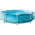 Produktbild: Intex Schwimmbecken, Blau, Metall, 305x76x305 cm, Freizeit, Pools und Wasserspaß, Pools