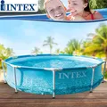 Produktbild: Intex 305x76 Swimming Pool Frame Schwimmbecken Schwimmbad Ersatzpool Familypool
