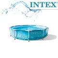 Produktbild: Intex 305x76 Swimming Pool Frame Schwimmbecken Schwimmbad Ersatzpool Familypool