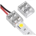 Produktbild: Verbinder Für Led-streifen 12/24v Dc Kabel Mit Schrauben 10 Mm