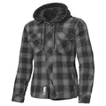 Produktbild: Motorradjacke Held Flanellhemd Lumberjack II schwarz grau Gr. XXL