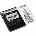 Produktbild: Akku kompatibel mit Fritz!Fon Typ 312BAT006 3,7V 750mAh/2,6Wh Li-Ion Schwarz