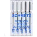 Produktbild: Schmetz Overlock-Nadeln ELx705 SUK CF 5er Packung Stärke 80-90