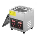 Produktbild: VEVOR Ultraschallreiniger Ultraschall Edelstahl-Reinigungsgerät 150 W, 2 L Ultraschallreinigungsgerät mit digitaler Anzeige 0-30 Min, Reinigung Ultr