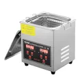 Produktbild: VEVOR Ultraschallreiniger Ultraschall Edelstahl-Reinigungsgerät 160 W, 2 L Ultraschallreinigungsgerät mit Digitaler Anzeige 0-30 Min, Reinigung Ultraschall für Schmuck, Brillen, Uhren usw.
