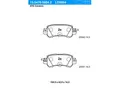 Produktbild: ATE Bremsbelagsatz, Scheibenbremse Ceramic hinten rechts links für MAZDA DAY3-26-48ZA K0Y1-26-48Z 13.0470-5664.2