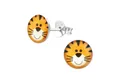 Produktbild: Monkimau Ohrring-Set Tiger Ohrringe aus 925 Silber, Hypoallergen