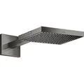 Produktbild: hansgrohe Axor Starck Kopfbrause 10925330 mit Brausearm, Wandmontage, 240x240mm, 1jet, polished black chrome