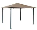 Produktbild: QUICK STAR Metall Garten Pavillon Nizza 3x3m Antik Partyzelt Sand