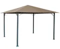 Produktbild: QUICK STAR Metall Garten Pavillon Nizza 3x3m Antik Partyzelt Sand