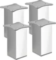Produktbild: 4er Set Möbelfüße QUEBEC II II 150 mm Chrom poliert